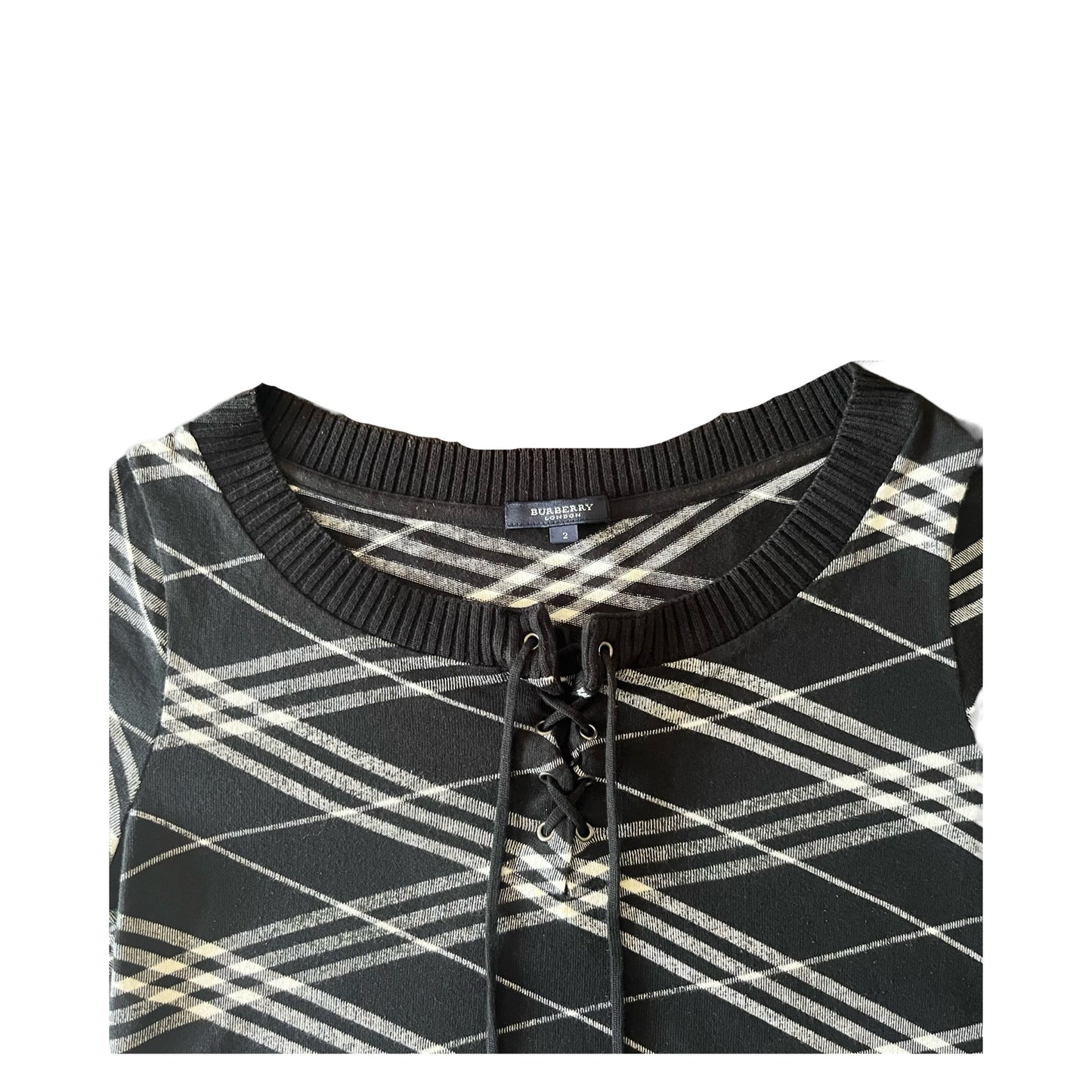 burberry knitted top