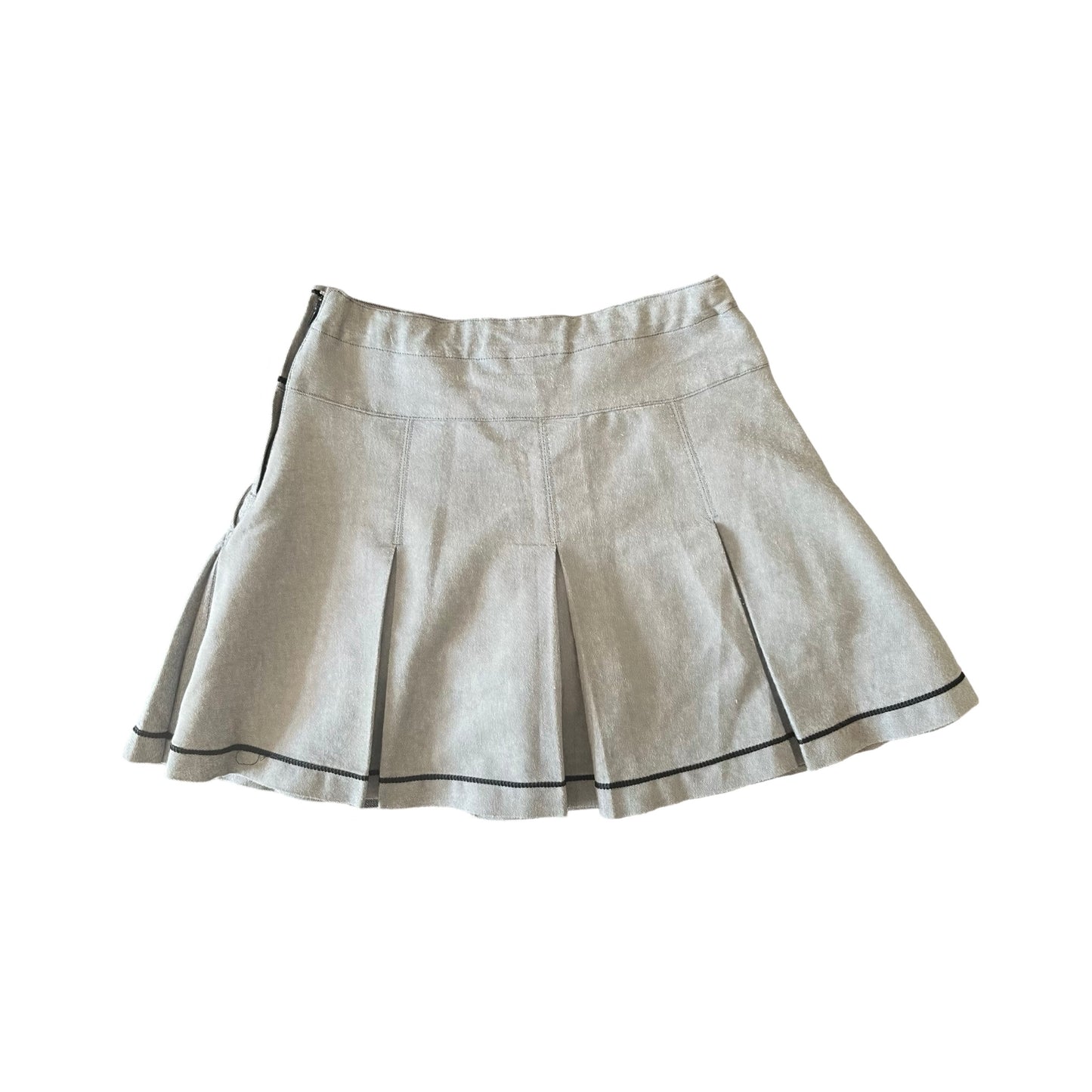 mezzo piano pleated skirt