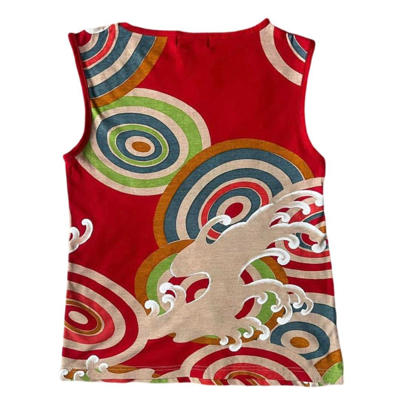 pagong japanese wave tank top