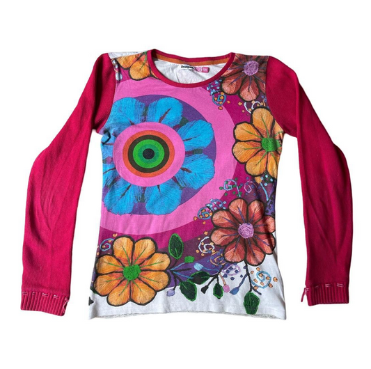 desigual graphic longsleeve