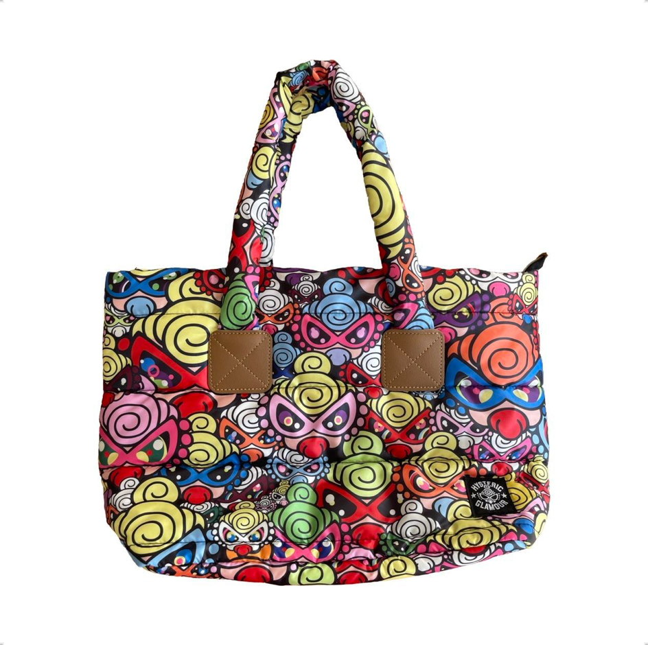 hysteric glamour puffer tote bag