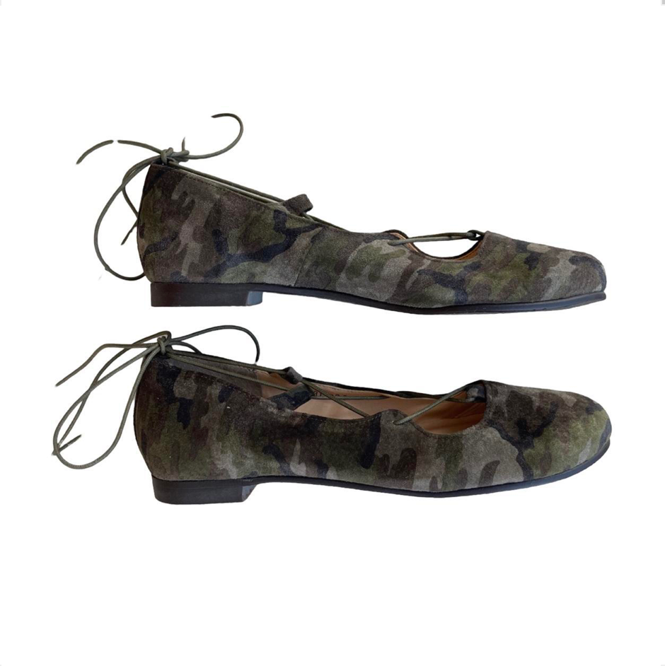 camo ballet flats