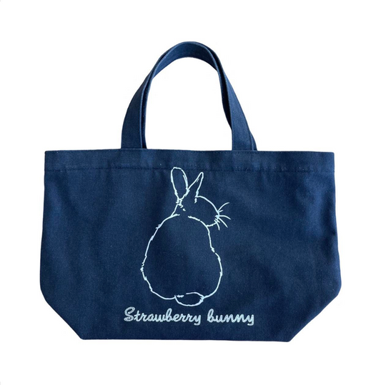 strawberry bunny mini tote