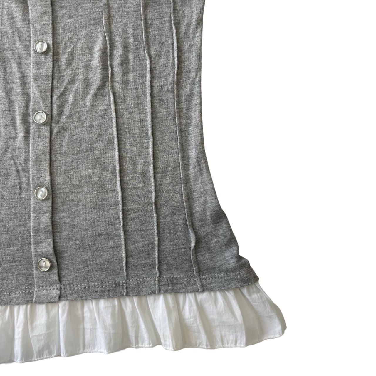 button tank milkmaid top