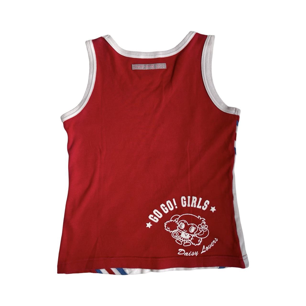 daisy lovers cheerleader tank