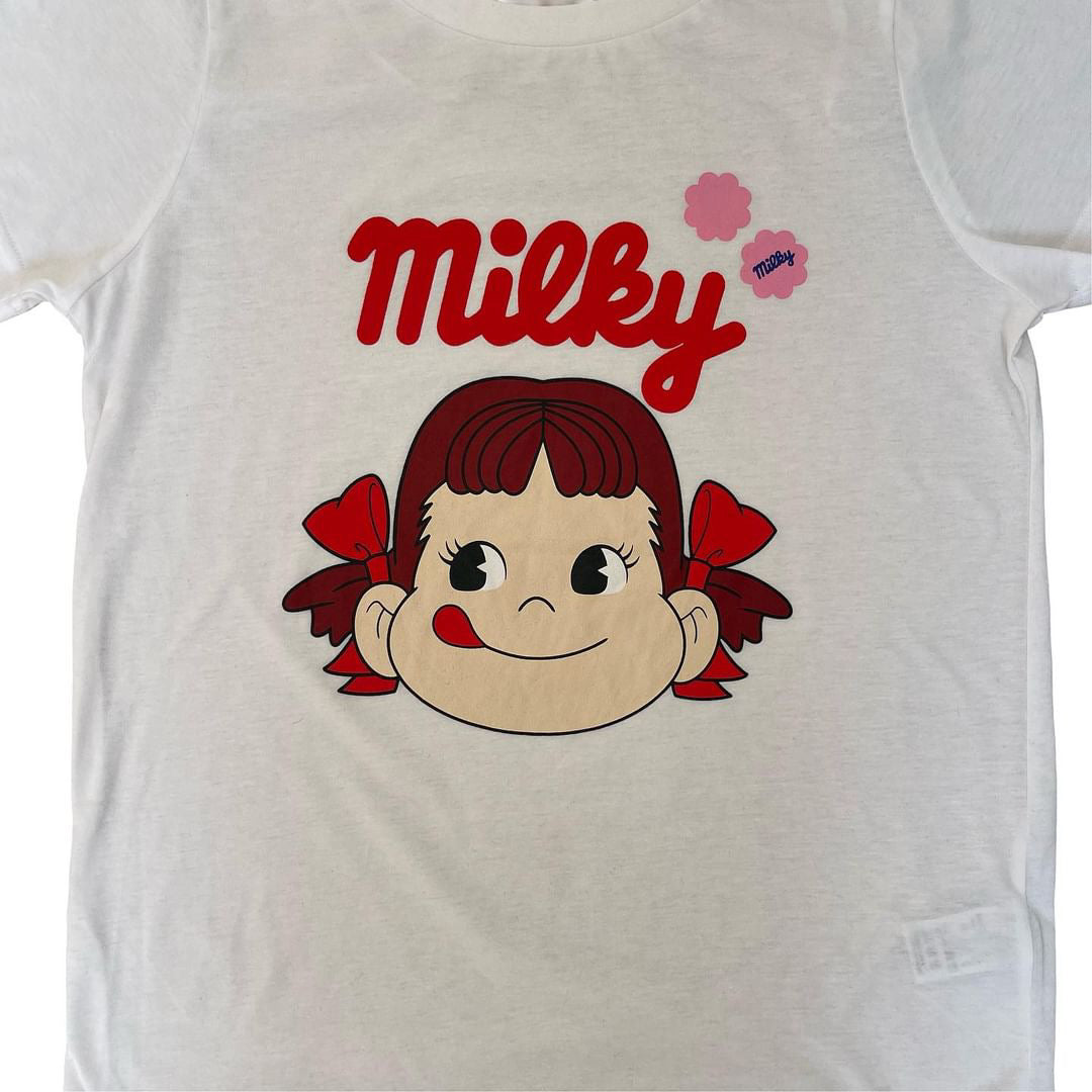 peko milky graphic tshirt