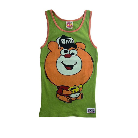 joyful and monster bear graphic tank