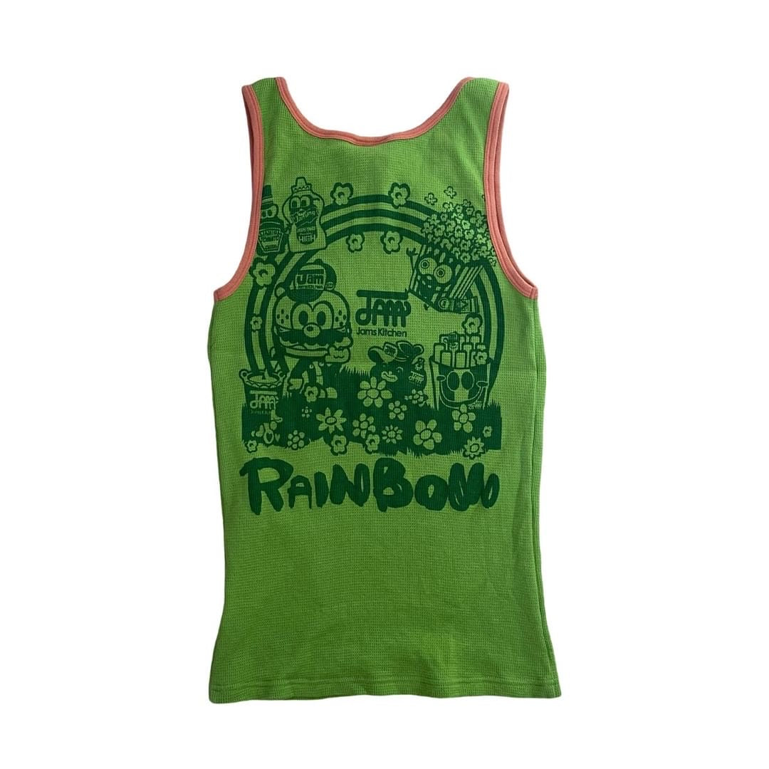 joyful and monster bear graphic tank