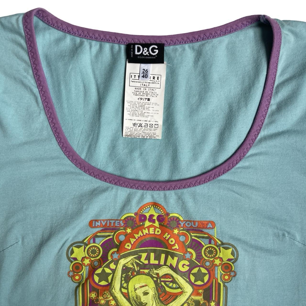 dolce & gabbana graphic t-shirt