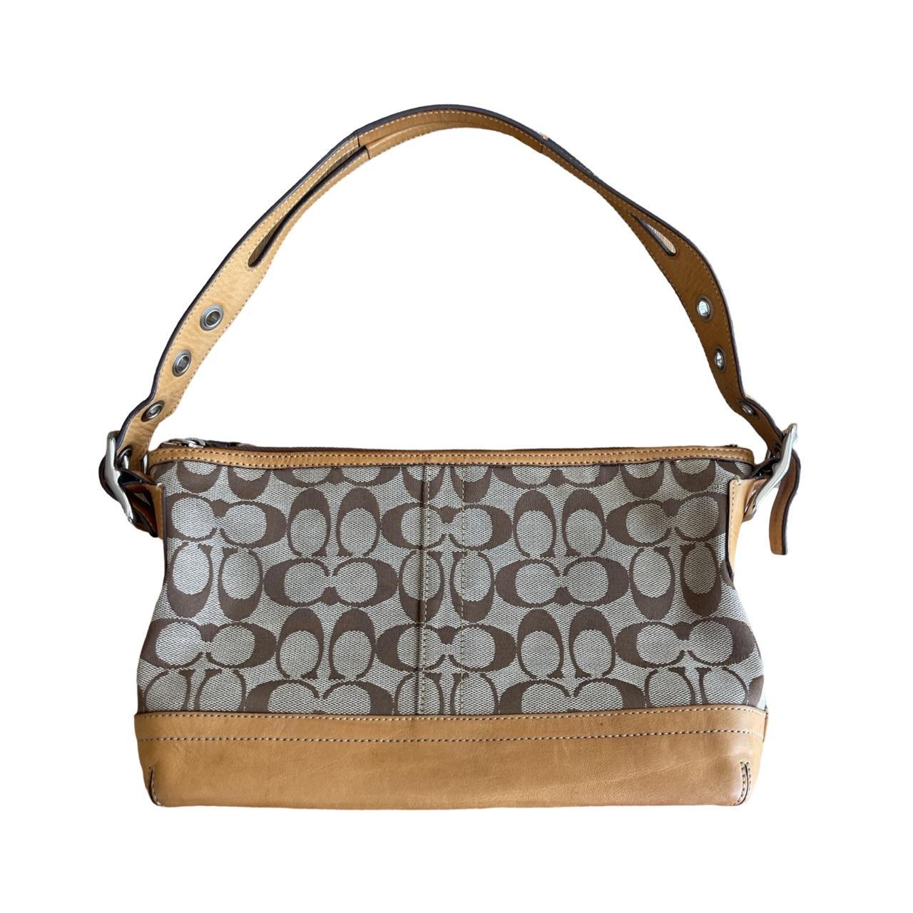 coach tassle shoulder bag