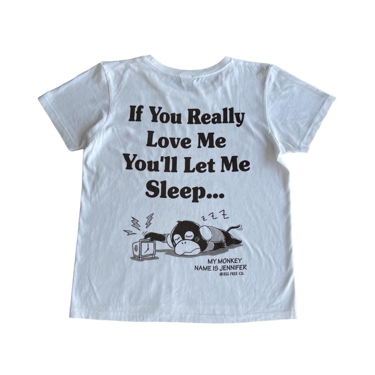 jennifer sleep graphic tshirt