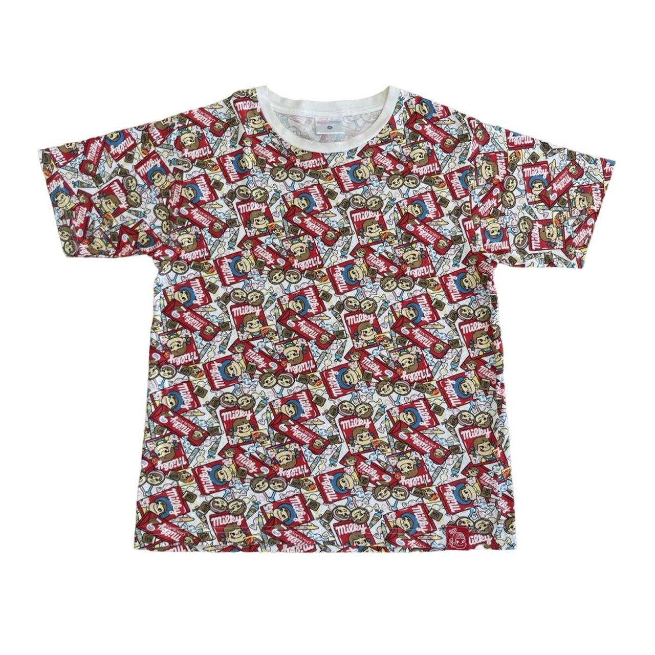 peko milky all over graphic tshirt