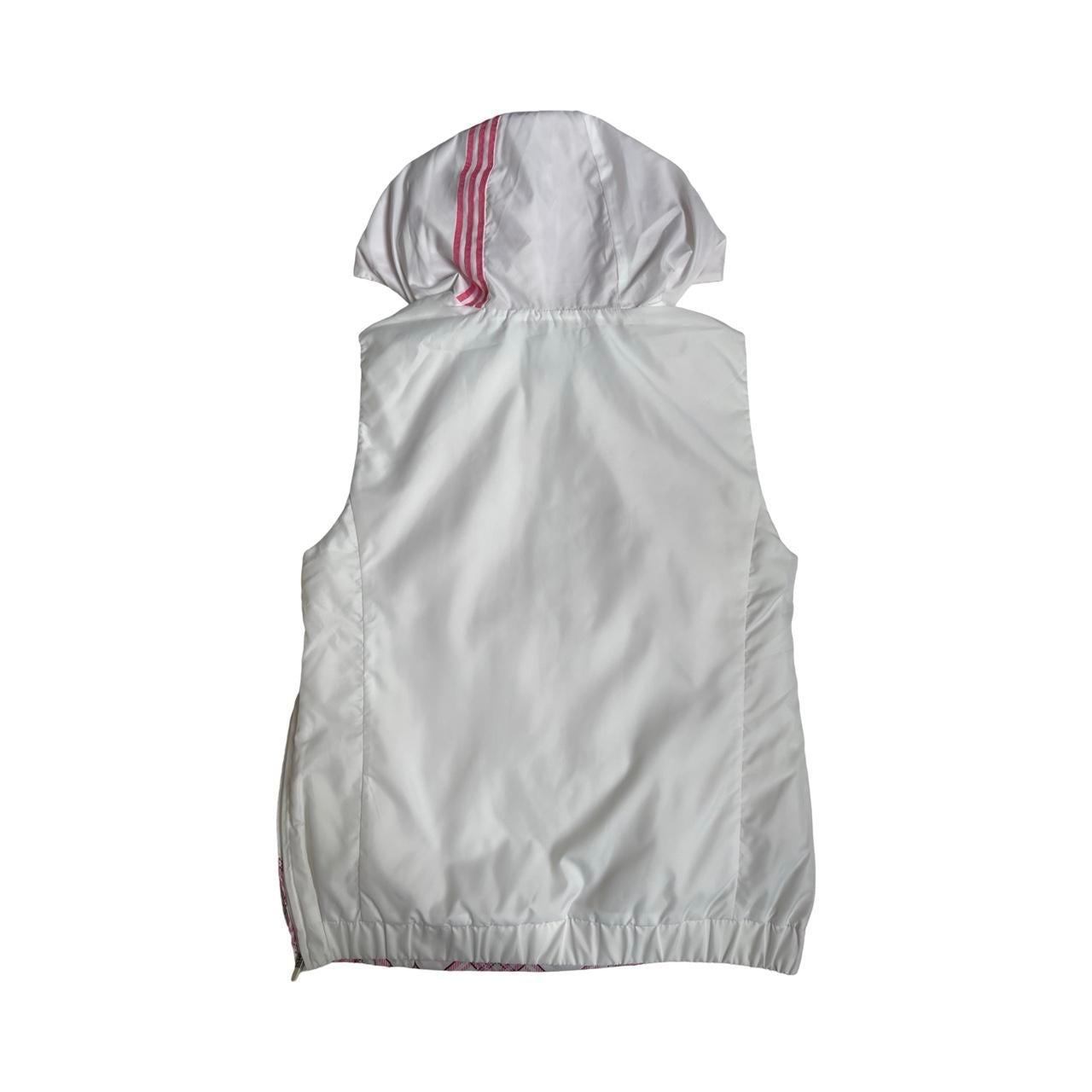 adidas hooded puffer vest