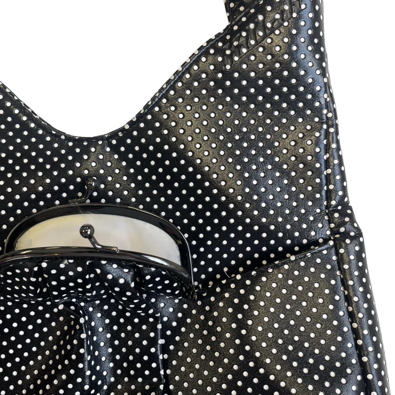 polka dot shoulder bag