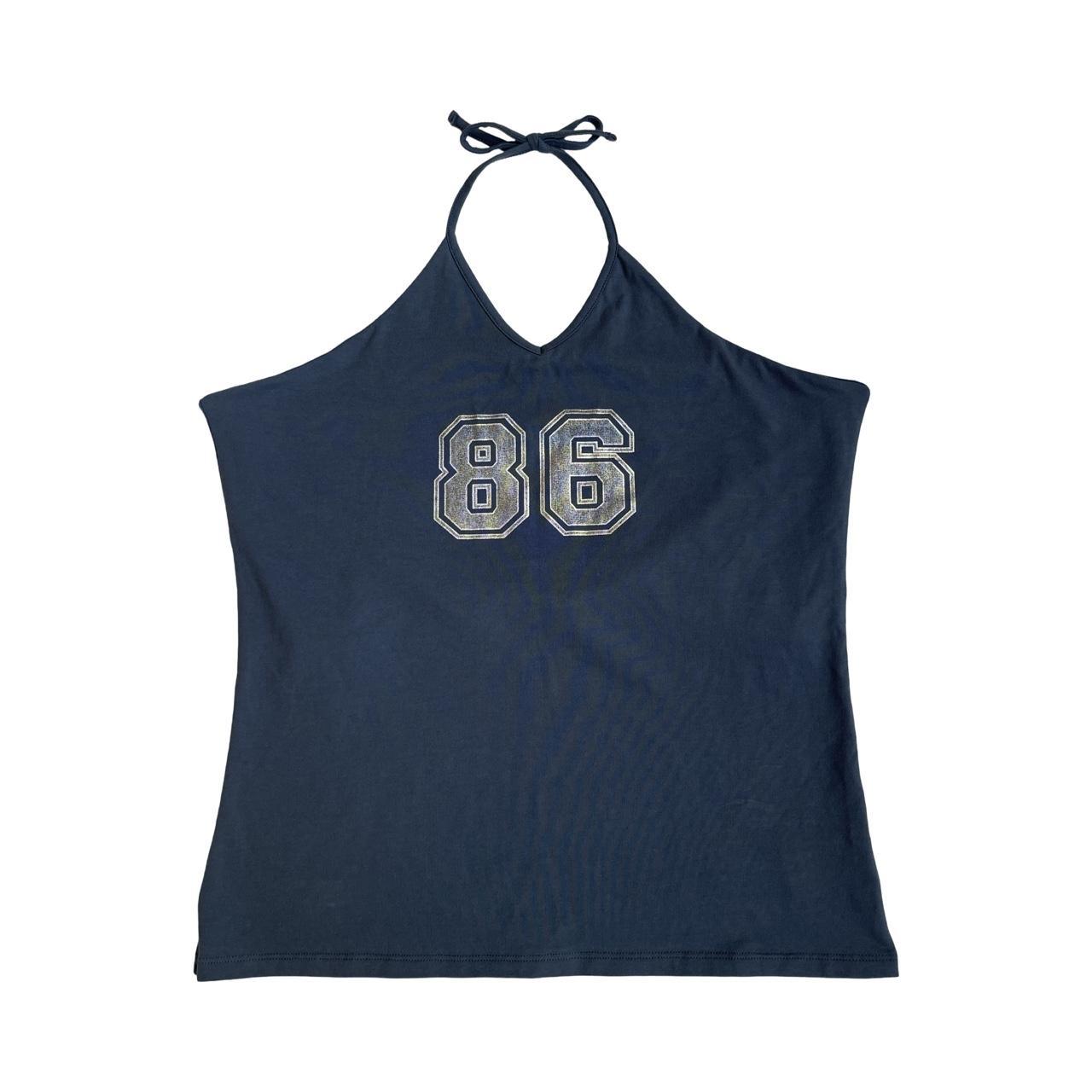 86 halter neck top