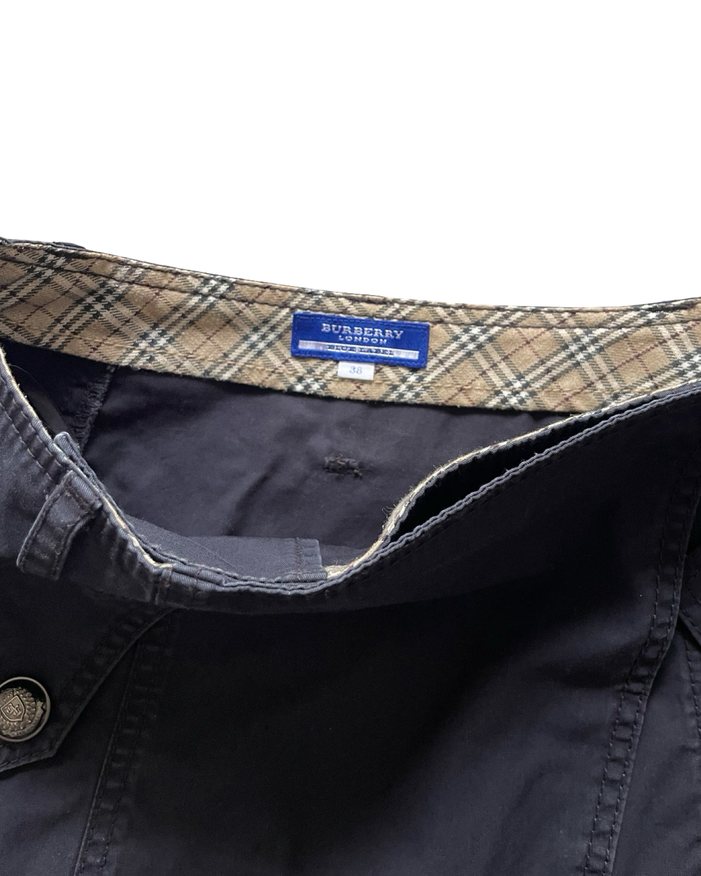 Burberry Blue Label Mini Wrap Skirt