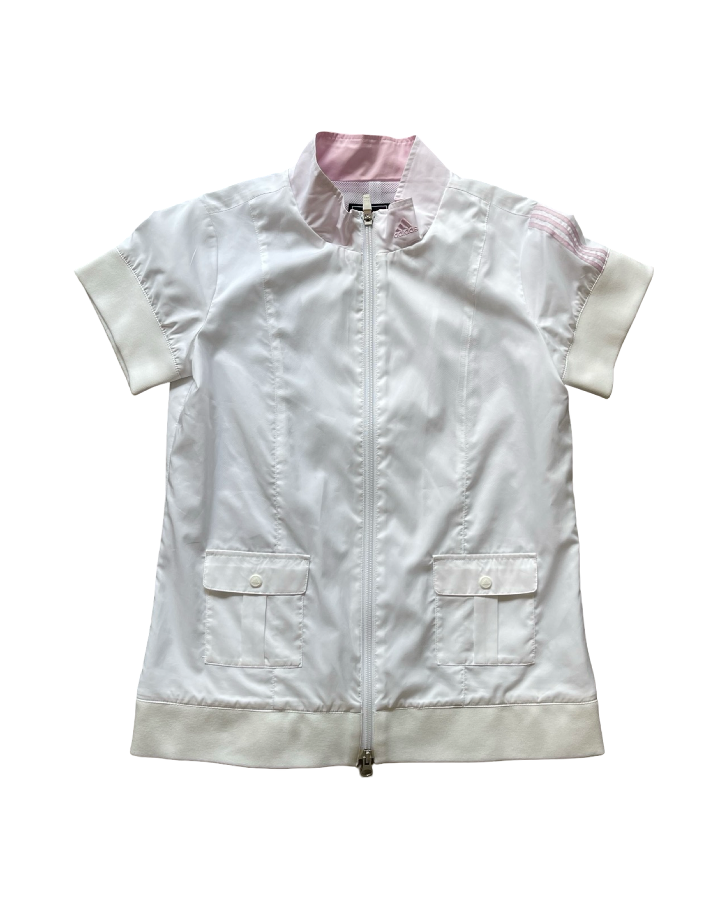 Adidas Short Sleeve Zip Up