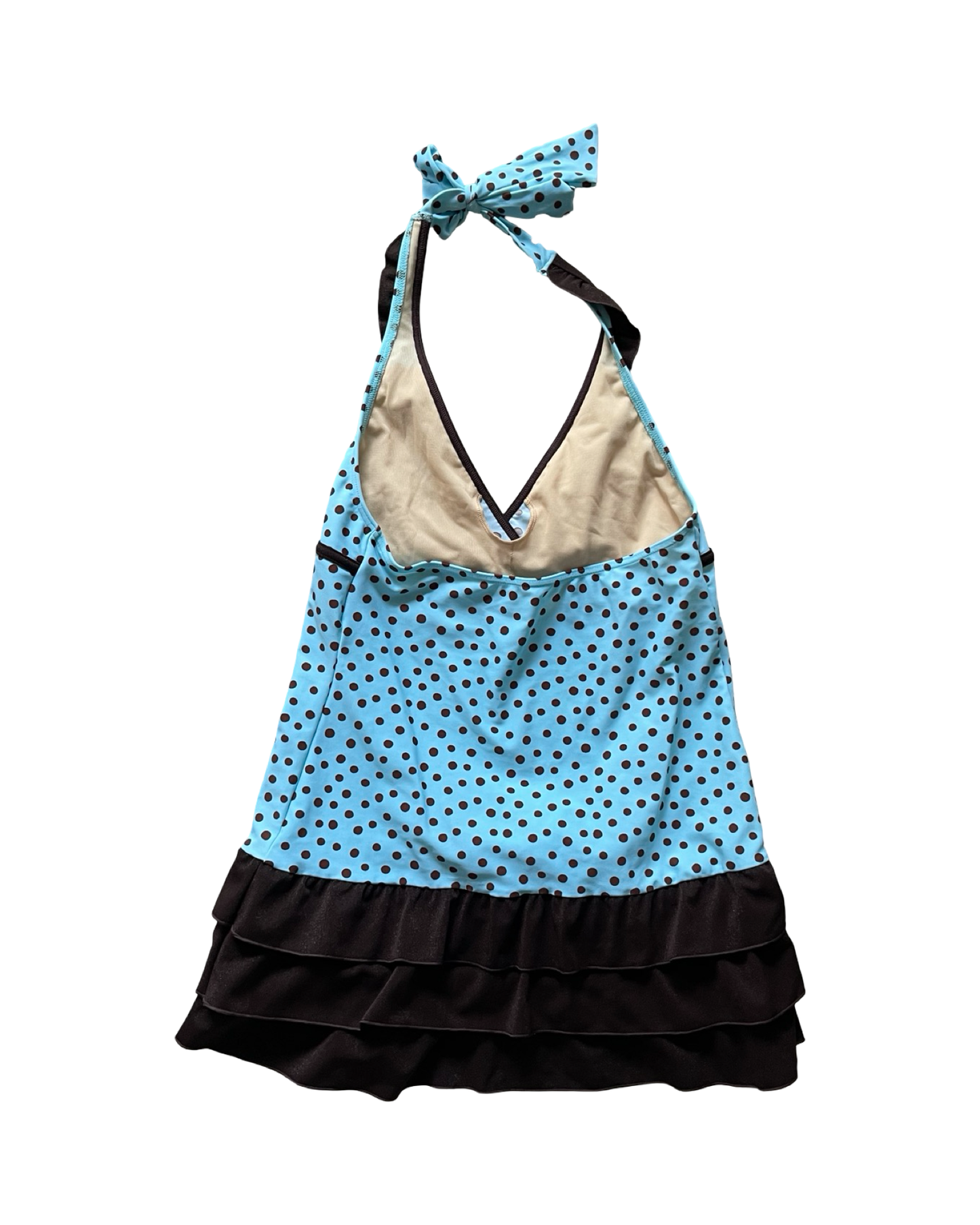 Polka Dot 3 Piece Dress Swim Set