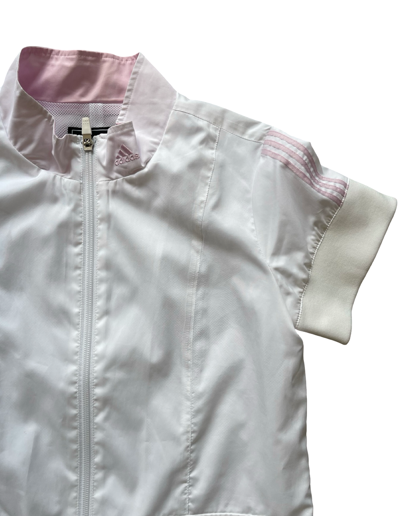 Adidas Short Sleeve Zip Up