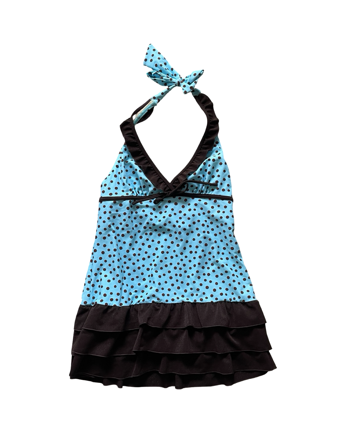 Polka Dot 3 Piece Dress Swim Set