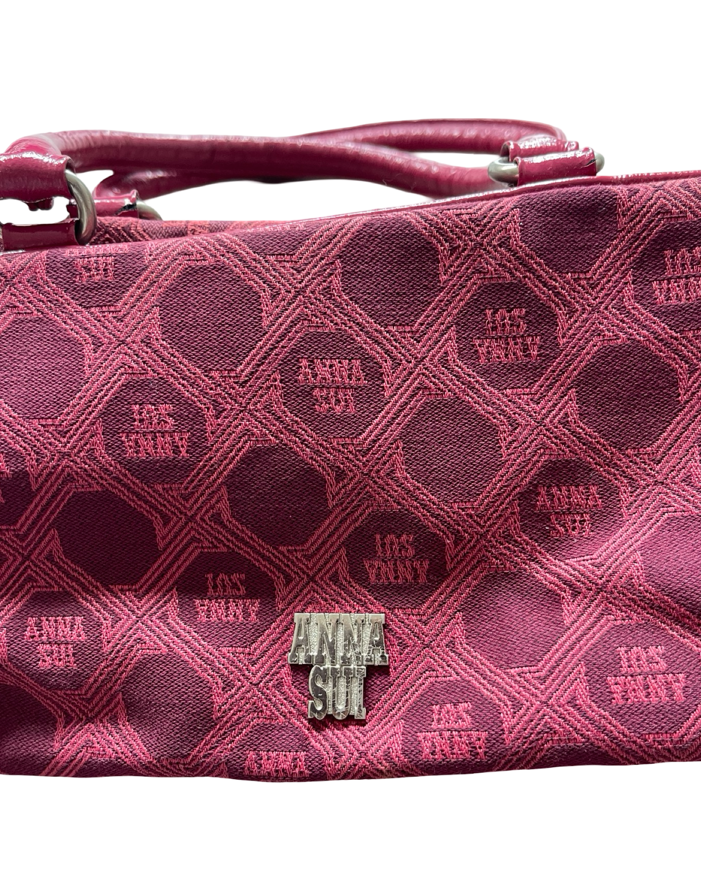 Anna Sui Monogram Shoulder Bag