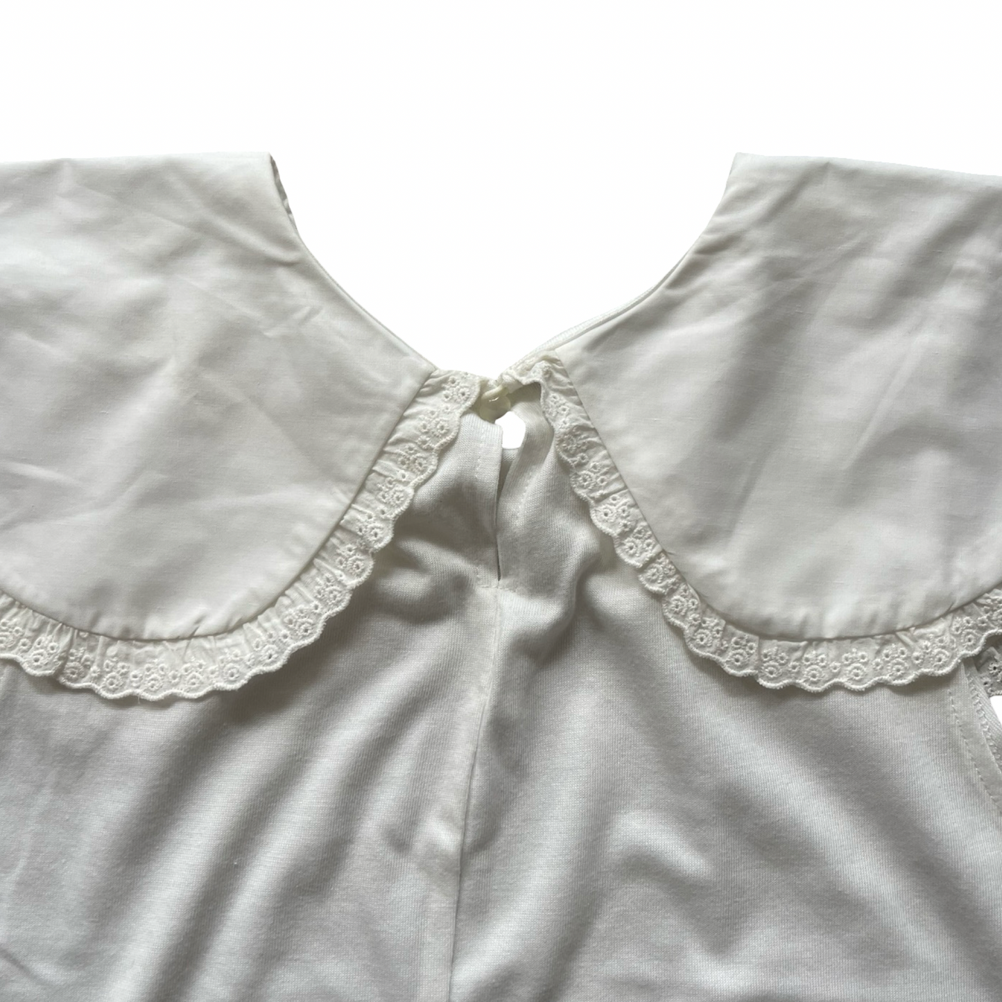 Oversized Collar Sleeveless Top