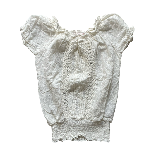 Broderie Anglaise Top