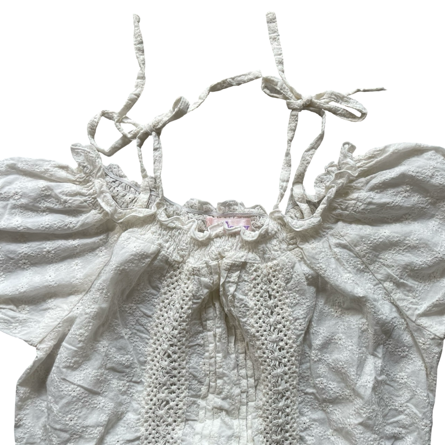 Broderie Anglaise Top