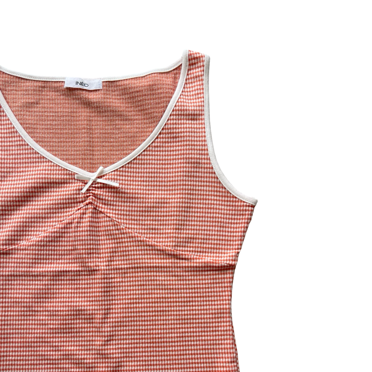 Gingham Vest Top