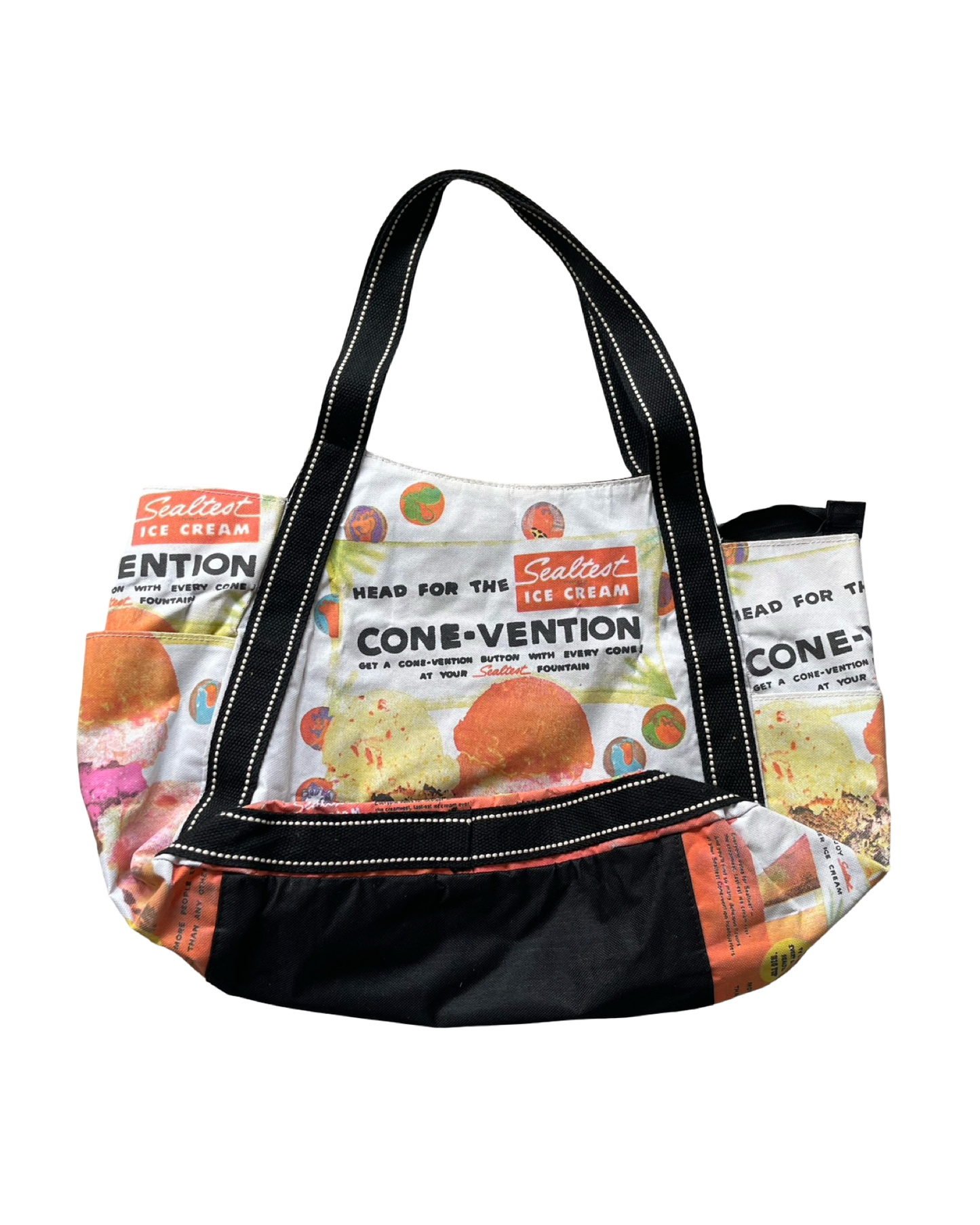 Graphic Ice Cream Tote Bag