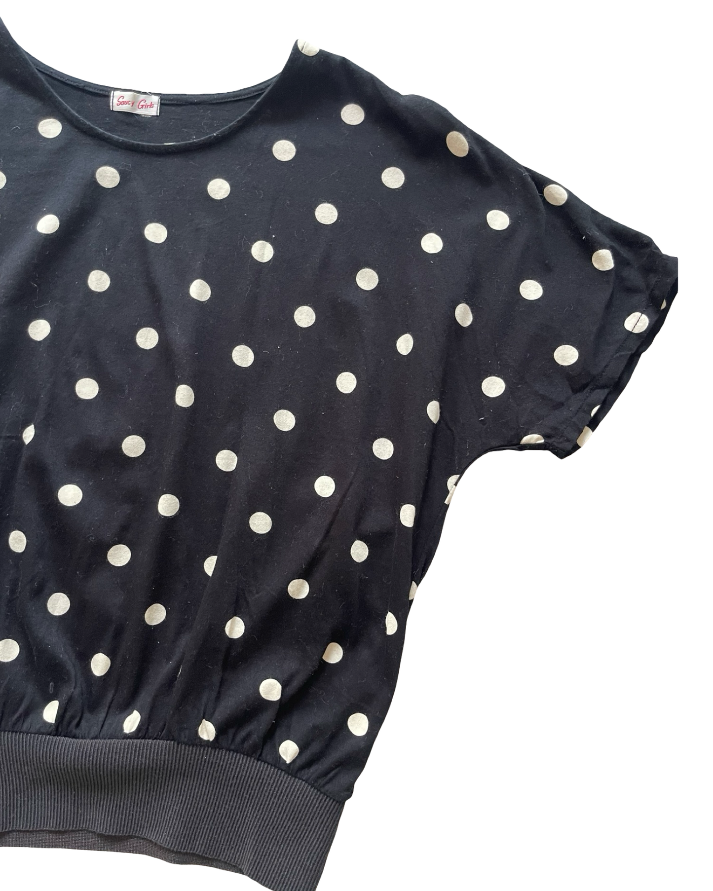 Polka Dot Slouchy T-Shirt