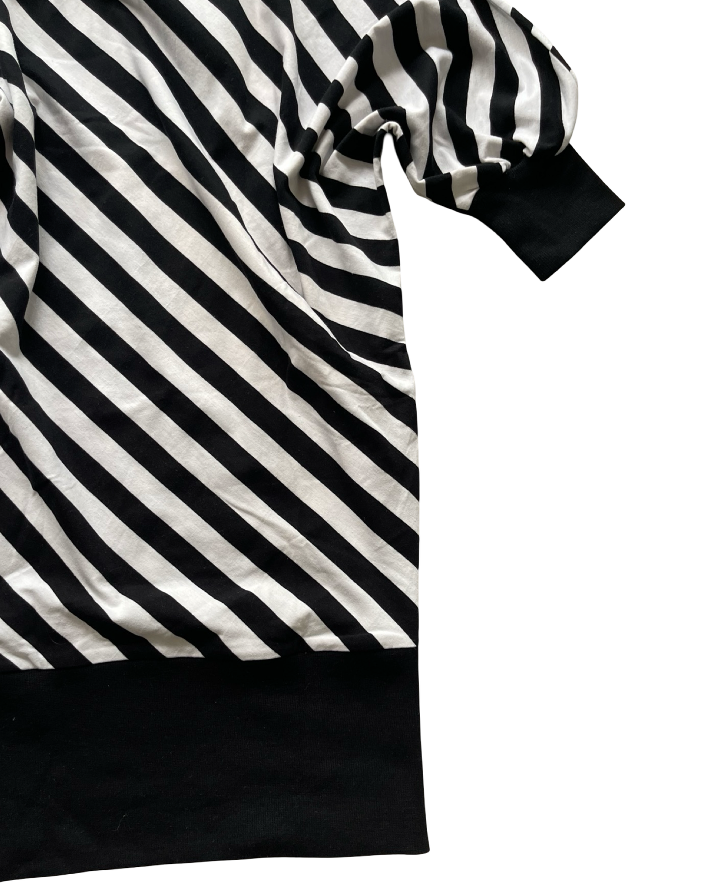 Slouchy Stripe Batwing Top