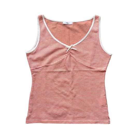 Gingham Vest Top
