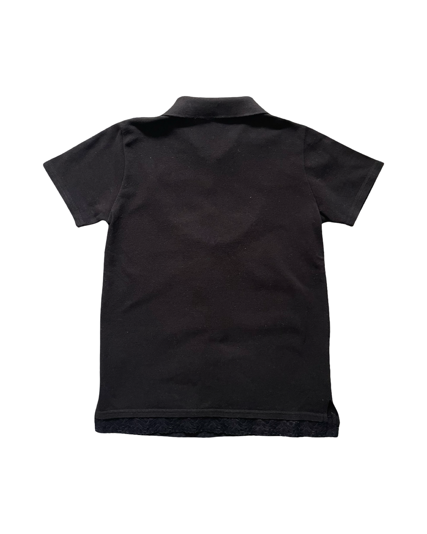 Lace Detail Polo Shirt