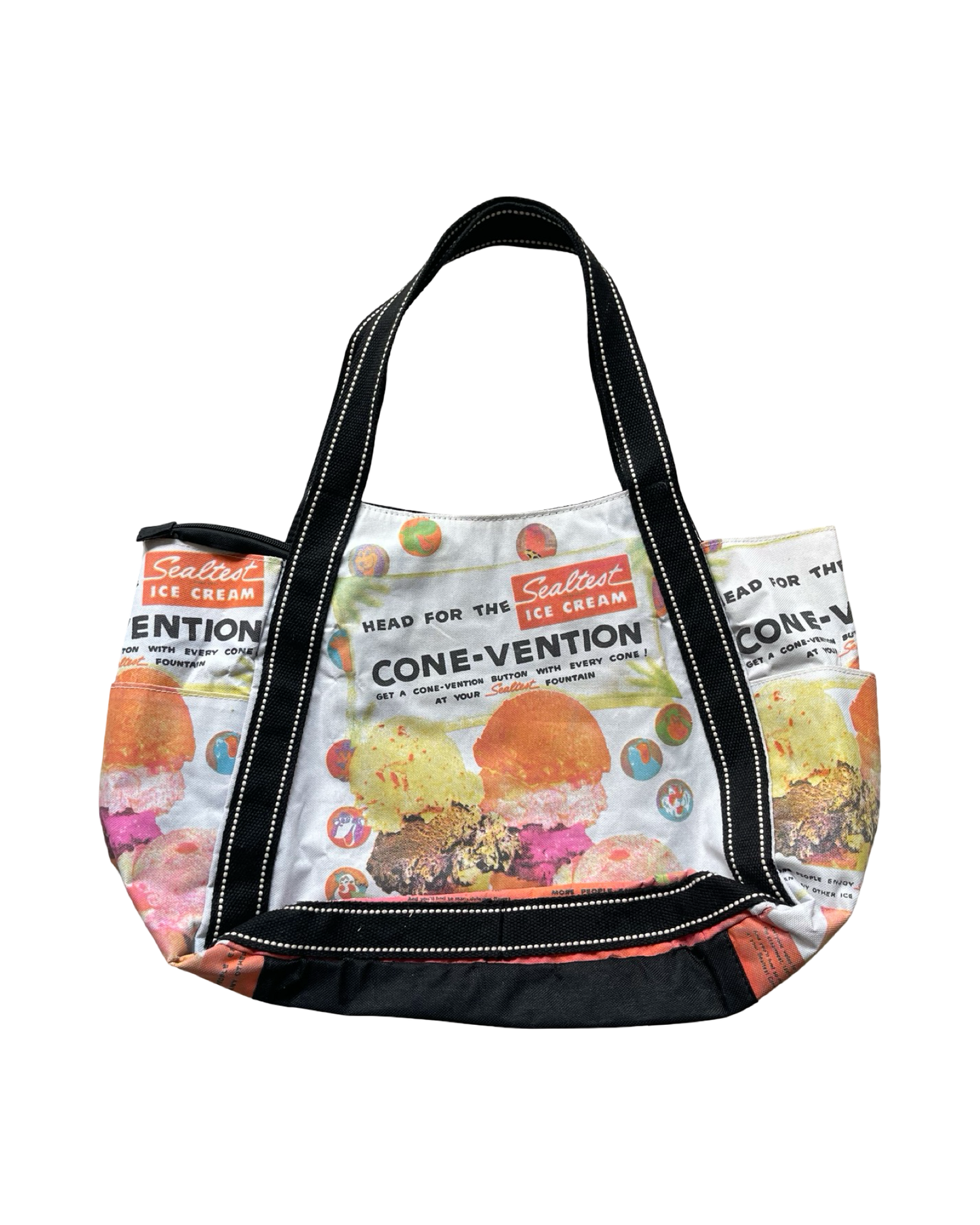 Graphic Ice Cream Tote Bag