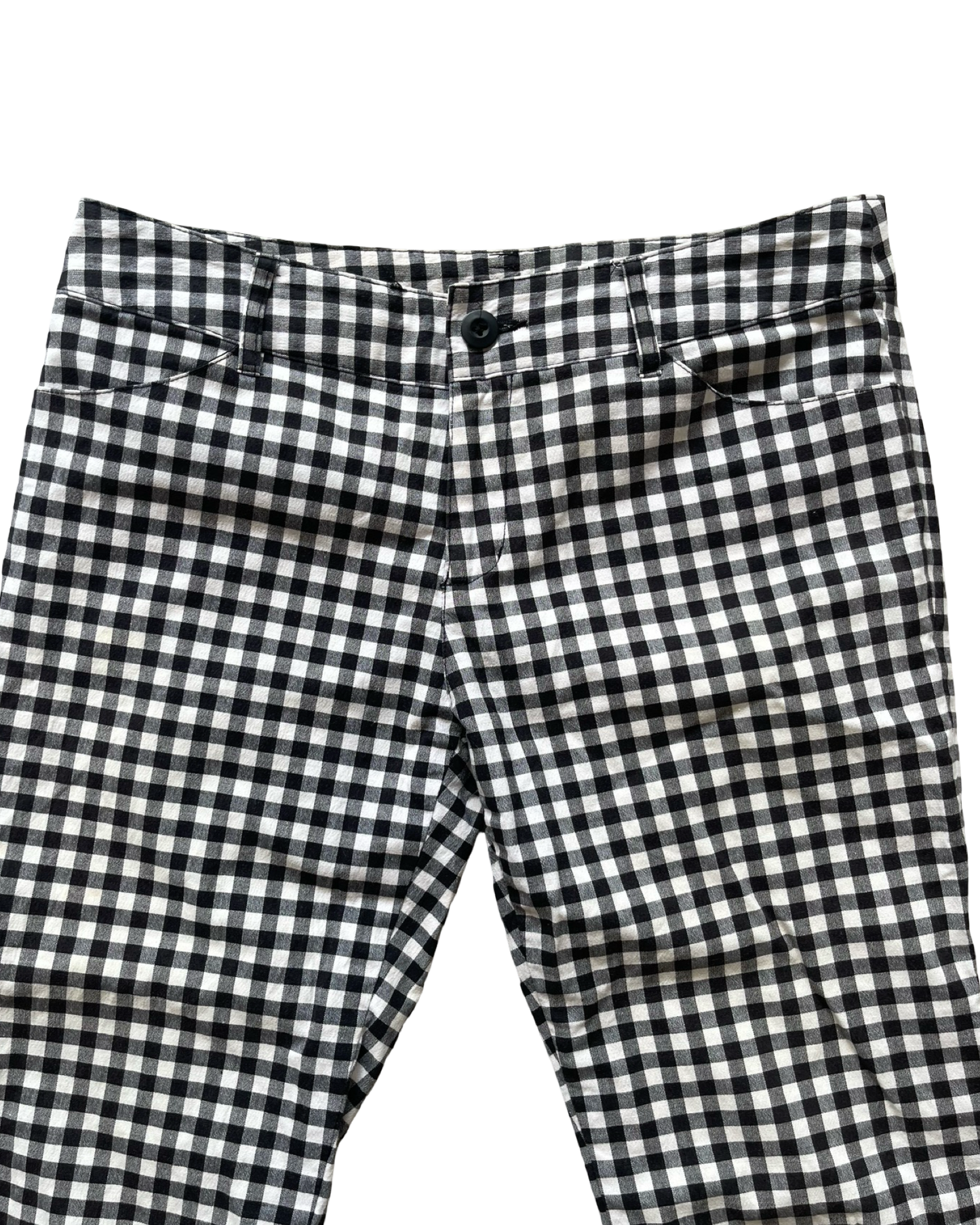 Gingham Capri Trousers