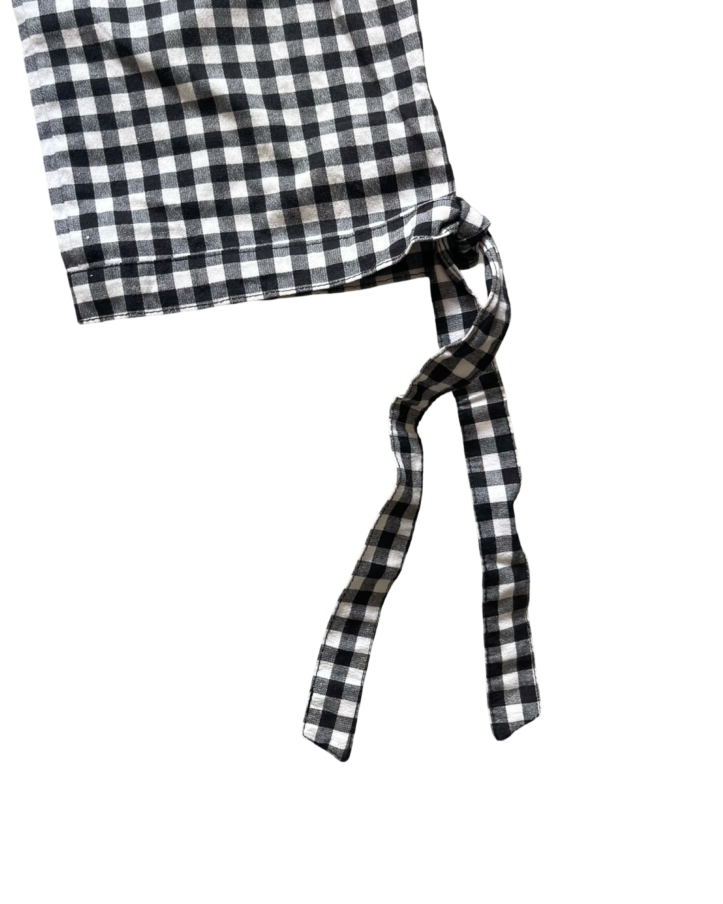 Gingham Capri Trousers