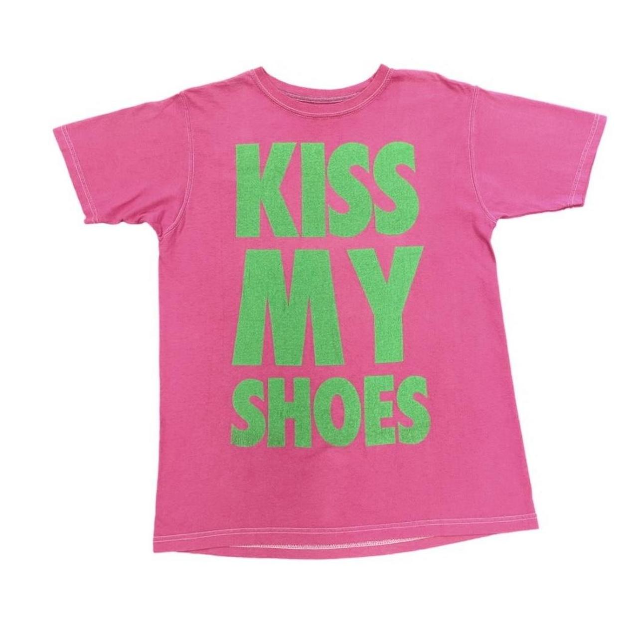 kiss my shoes tshirt